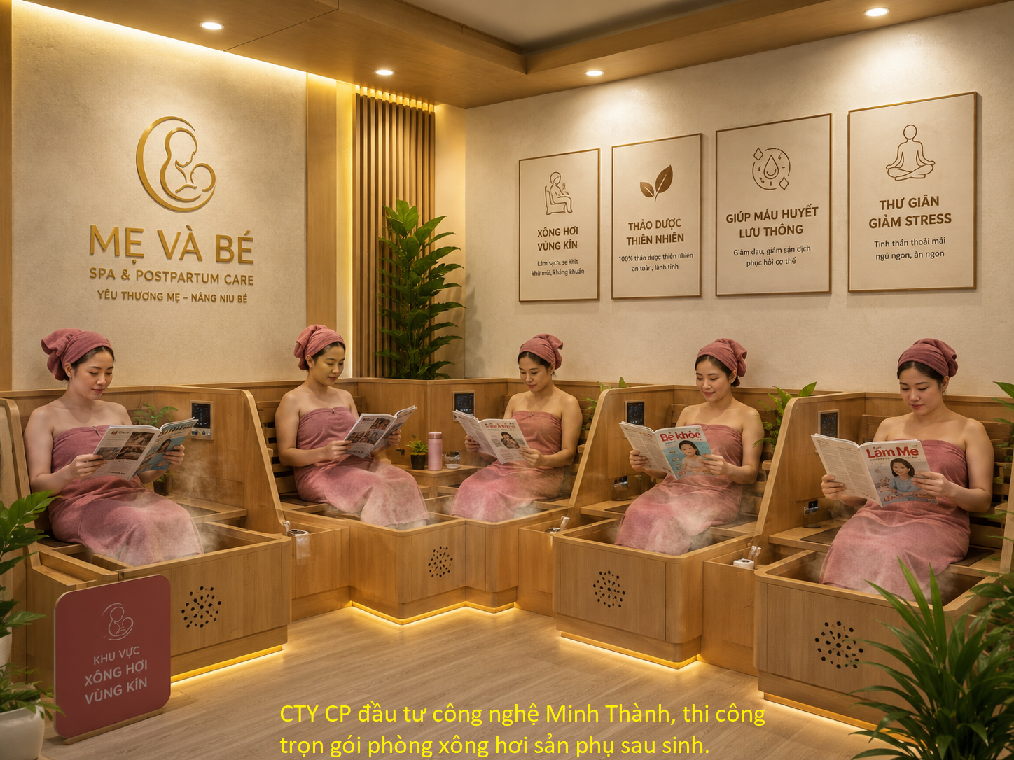 Giải Pháp Lắp Đặt Hệ Thống Xông Hơi Sản Phụ Chuyên Nghiệp